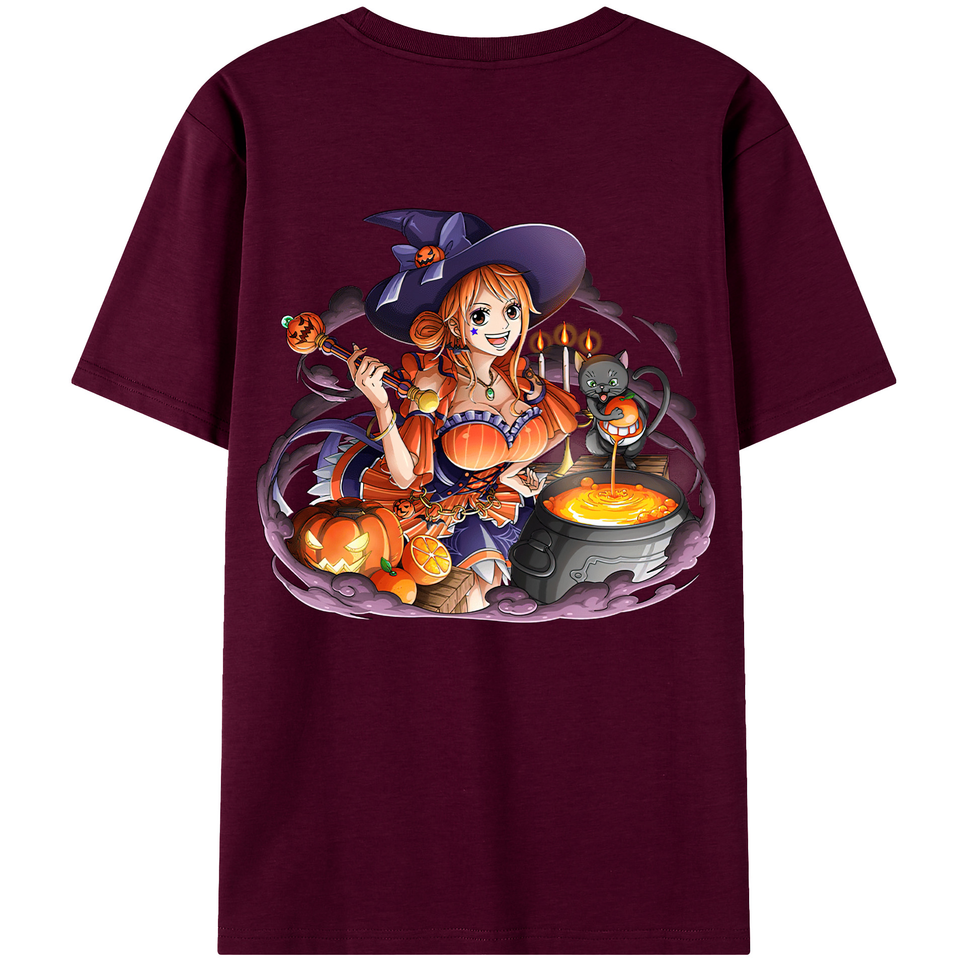 （画像用） ワンピース ナミ ONE PIECE Nami レディース半袖Tシャツ(バックプリント)